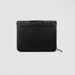 black leather desk organizer​