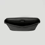 messenger bag leather black