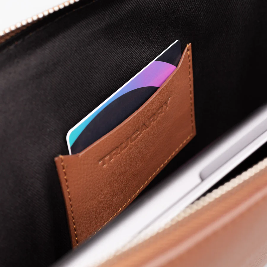 full grain leather laptop sleeve