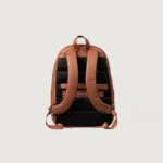 The Philos Cognac Brown Leather Backpack for Men - Image 9