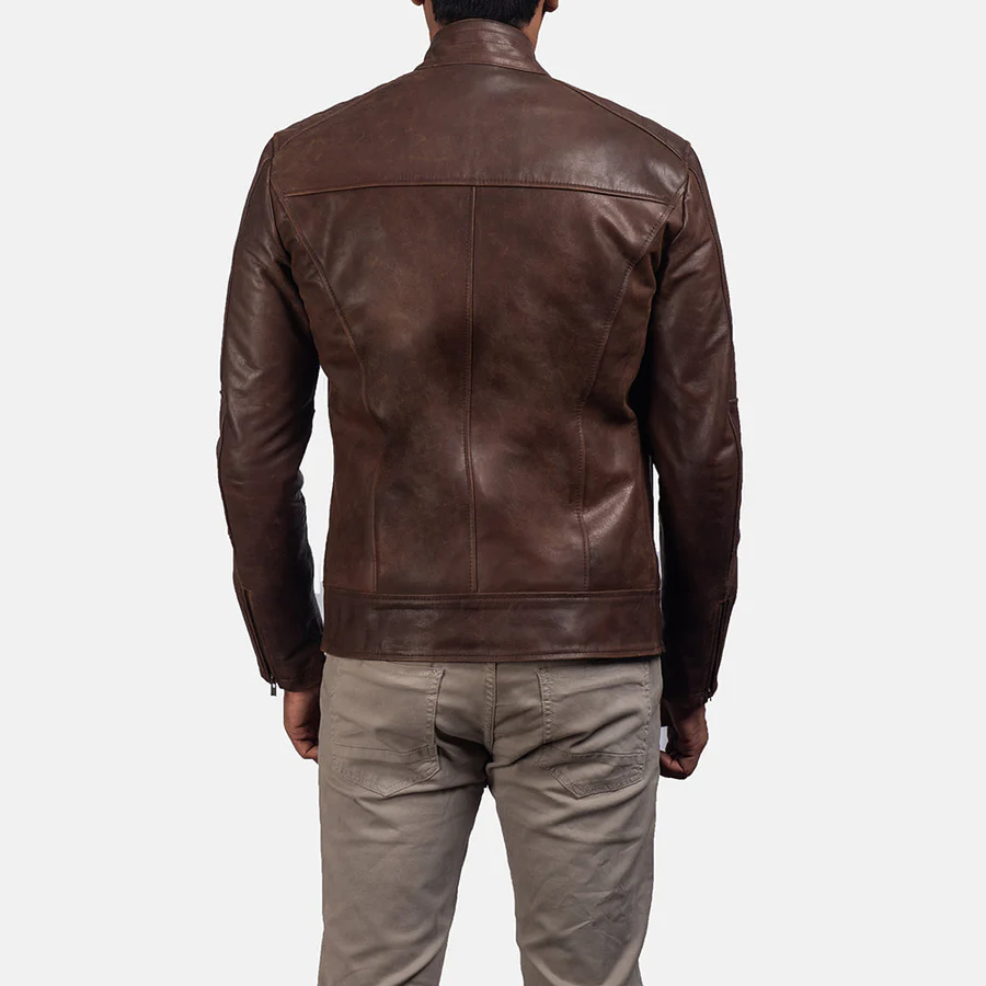 Brown Cowhide Jacket