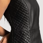 Luxe Black Leather Dress for Women - Image 6