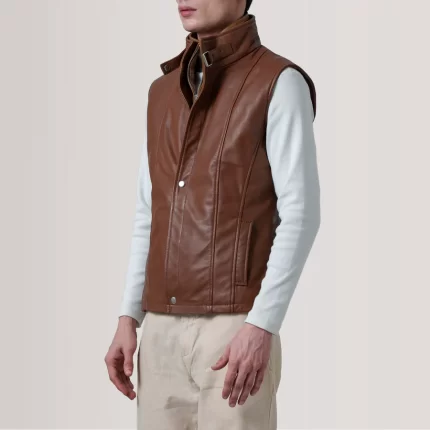 Waxed Sheepskin Vest