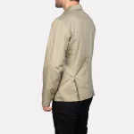 mens suede safari jacket