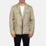 suede safari jacket