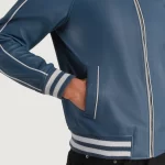 blue varsity jacket mens