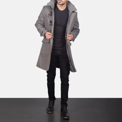 long grey coat​