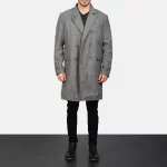 grey wool coat