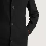 long black wool coat