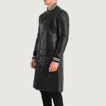 long black trench coat mens