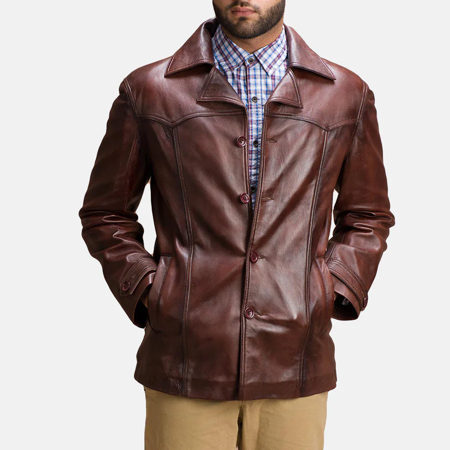 Brown Sheepskin Jacket