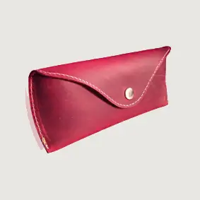 Ruby Red Eyeglass Case