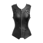 Women's Leather Vest