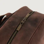 The Philos Distressed Brown Leather Backpack for Men - Image 7
