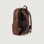 brown leather backpack for men