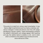 The Baxter Signature Vintage Leather Laptop Case - Image 8