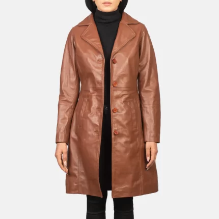brown trench coat womens