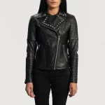 Aniline Leather Moto Jacket