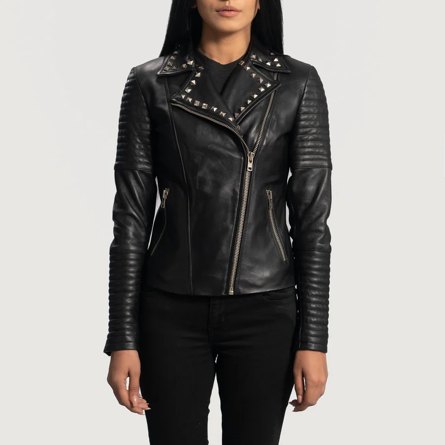 Aniline Leather Moto Jacket