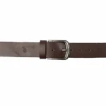 Smooth finish dark brown belt