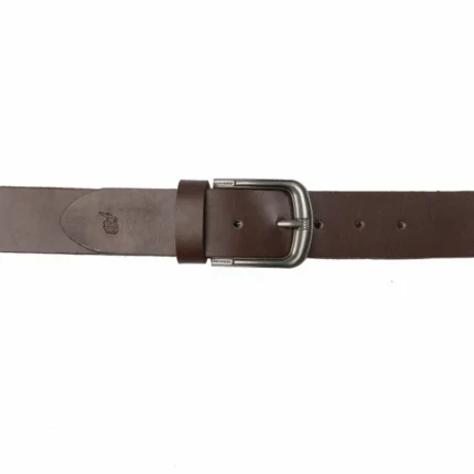 Smooth finish dark brown belt