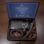 men's premium leather gift set