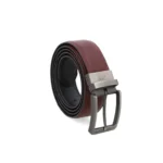 Genuine leather reversible belt