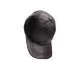 Pure Leather Cap with Adjustable Clip for Men - Image 5