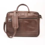 Professional Brown Leather Laptop Bag