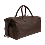 The Weekender leather travel bag