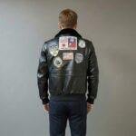 flight jacket cowhide