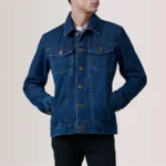 mens blue denim jacket