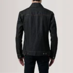 black trucker jacket for men