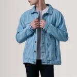 light wash jean jacket