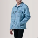 mens oversized trucker jacket