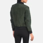 olive green bomber jacket