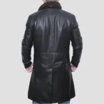 mens shearling trench coat