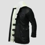 fur shearling overcoat