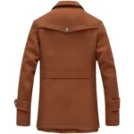 single breasted overcoat