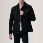 black denim jacket for men
