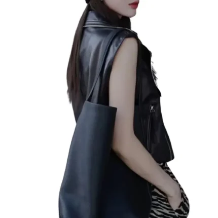 leather vest for women