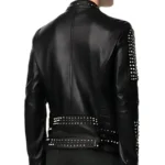 racer style leather jacket