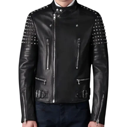 tactical leather jacket