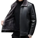 rugged faux fur jacket