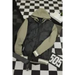hooded puffer jacket