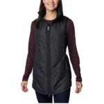 Women’s Slim Fit Long Quilted Puffer Vest