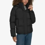 short puffer jacket for women