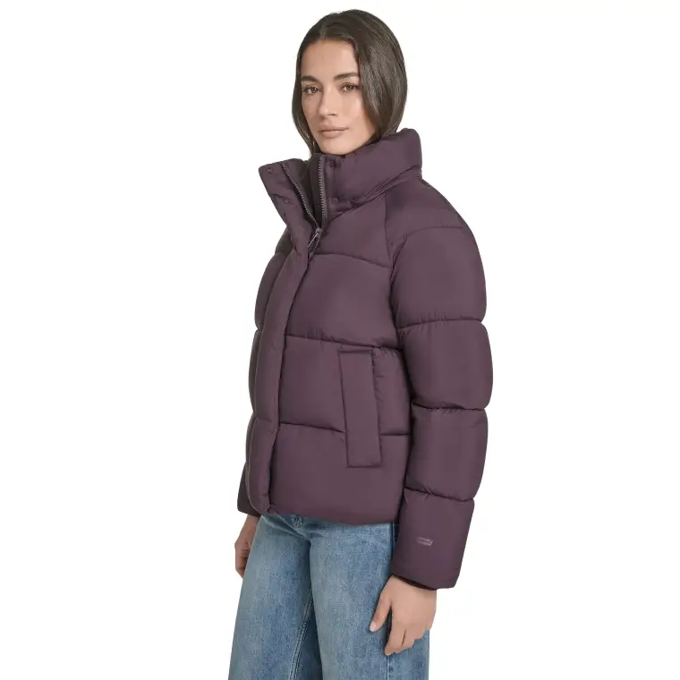 boxy puffer jacket
