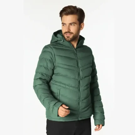 removable arm puffer jacket