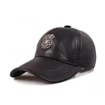 Monaitte leather cap